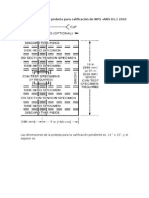 Dimensiones de La Probeta para Calificación de WPS - Espesores Limitados - Ángulo 60 - AWS D1 - 1