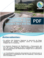 Programa de Gestion Integral Huatanay (Mesa Coordinadora)