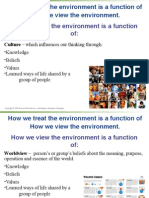 How We Treat The Environment Is A Function of How We View The Environment
