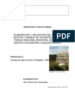 Propuesta Financiera de ConsultorÃ¬a para PGMV Todos Santos