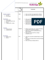 LOUGHTON PAGE Risk Assessment Form