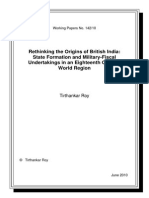 State Formation & Military Fiscal of British India