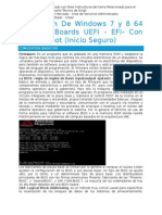 Instalacion de Windows 7 y 8 64 Bits en Boards UEFI