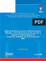 Manual Programa Ampliado de Inmunizaciones