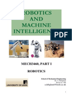 Mech3460 Robotics 11 12