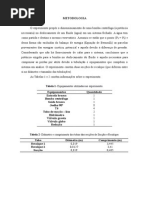 Dimensionamento de uma bomba centrifuga