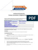 Website Holland Scholarship