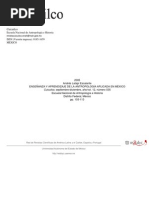 Andrés Latapí - Enseñanza y Aprendizaje de La Antropología Aplicada en México
