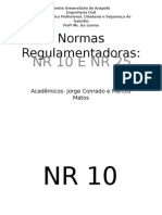 Normas Regulamentadoras NR 10 e NR25