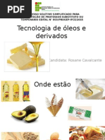 Tecnologia de Óleos e Derivados