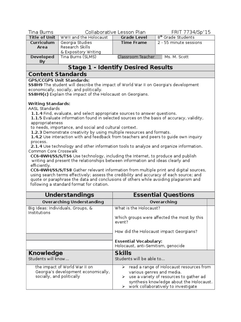 What is backward design in education image