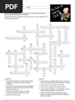 Jobs Crossword (Key)