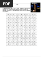 Jobs Word Search