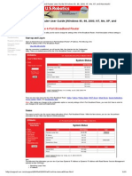 4-Port Broadband Router User Guide (Windows 95, 98, 2000, NT, Me, XP, and Macintosh)