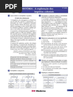 Atividade Complementar a Exploracao Dos Imperios Coloniais