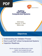 GMP Annex 11: Computerized Systems Guide | PDF | Verification And ...
