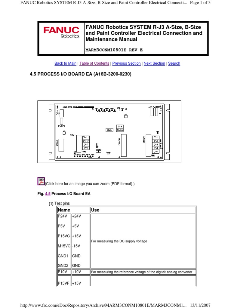 Tarjeta IO EA Robot Fanuc | PDF | Electrical Connector | Input/Output