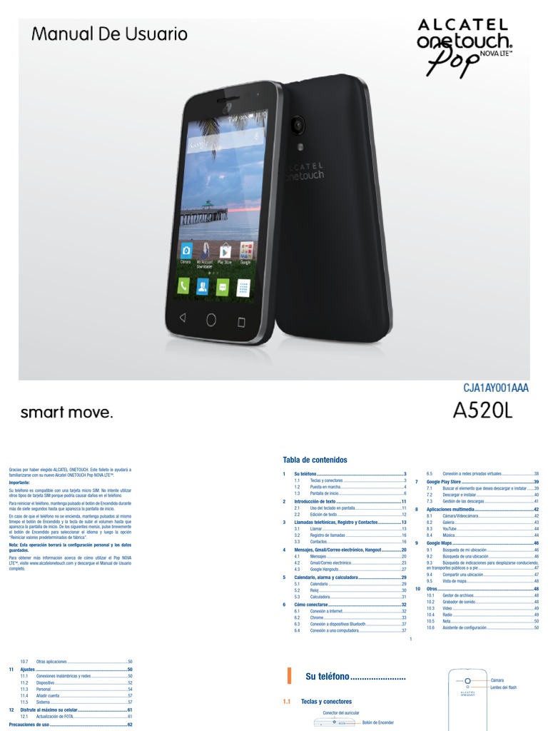 Alcatel One Touch - Manual de Usuario | Servicio de Mensajes Multimedia ...
