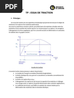 Essai de Traction Par Fendage | PDF | Mécanique newtonienne | Chimie