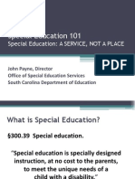 serving students with special needs payne
