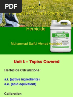 AGR 3102 Unit 6-Herbicide Calculation