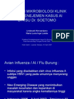 Peranan Mikrobiologi Klinik Pada Menejemen Kasus Ai