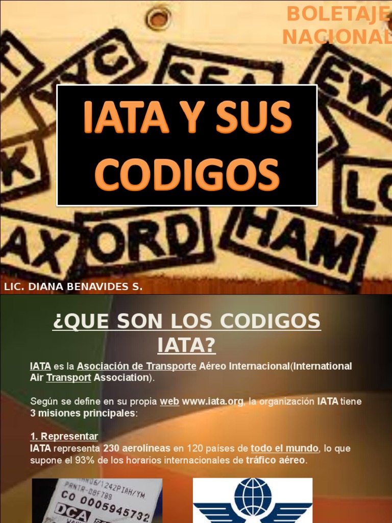 Codigos Iata | Descargar gratis PDF | Aeropuerto | Aviación