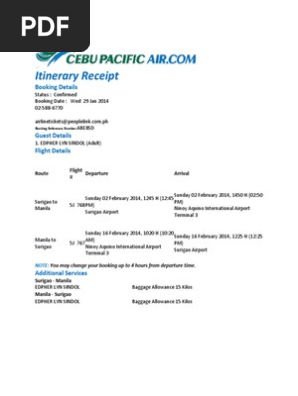 Plane Tickets