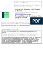 Esfeld - 'The Modal Nature of Structures in Ontic Structural Realism' PDF