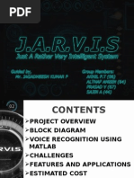 J.A.R.V.I.S Project Presentatiopn