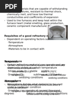 Refractories