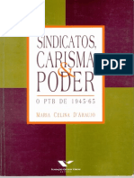 Sindicatos Carisma Poder o Ptb de 1945 65