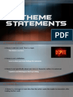Theme Statements