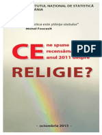 2011 Recensamintele - Despre.religie