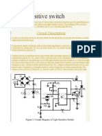 Light Sensitive Switch