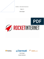 BUS 301 - Term Paper - Rocket Internet