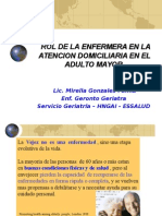 ROL DE LA ENFERMERA EN LA ATENCION DOMICILIARIA.ppt