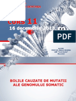 Genetica MD - Curs 11 Decembrie 2013