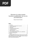 Elementos Da Cultura Popular Brasileira Na Publicidade