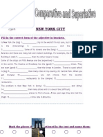 New York City: Fill in The Correct Form of The Adjective in Brackets