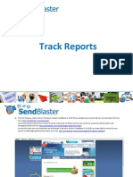 Guía completa de TrackReports en SendBlaster