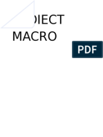 Proiect Macro