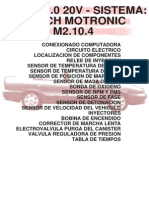 Fiat Marea 20V ECU y Sensores Bosch Motronic M2.10.4