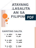 Batayang Talasalitaan Sa Filipino