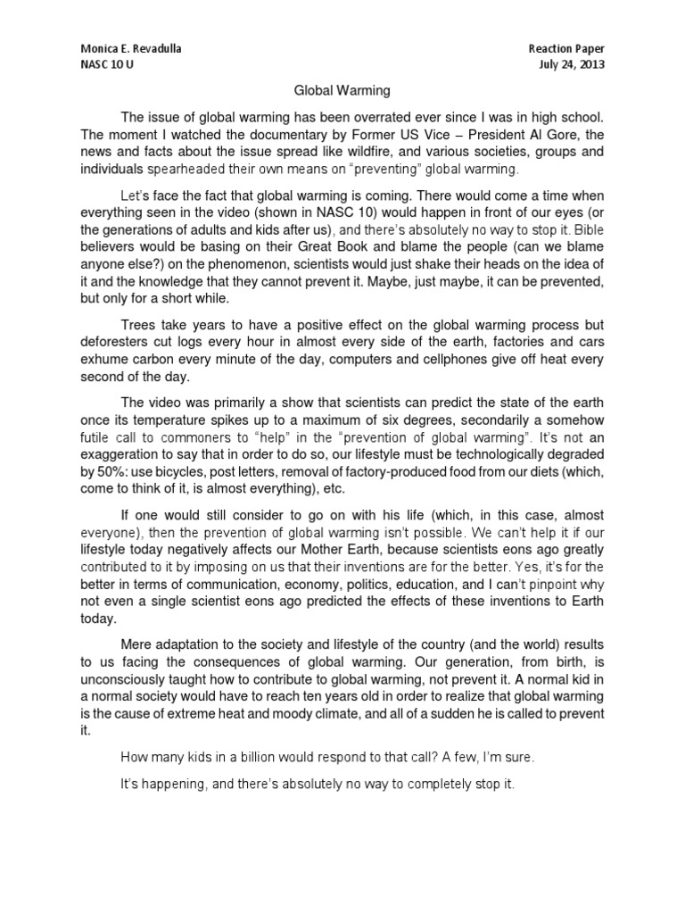 Climate change essay picture