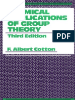 Chemical Applications of Group Theory