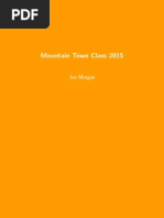 Mountain Town Classic 2015