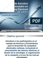 Presentación Programa Estudios Avanzados en Marketing Electoral- CEUJAP 2010