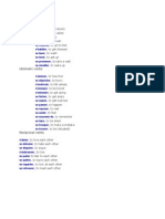 French Verb Pronominaux