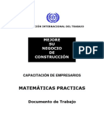 Matemáticas Practicas para La Construcción